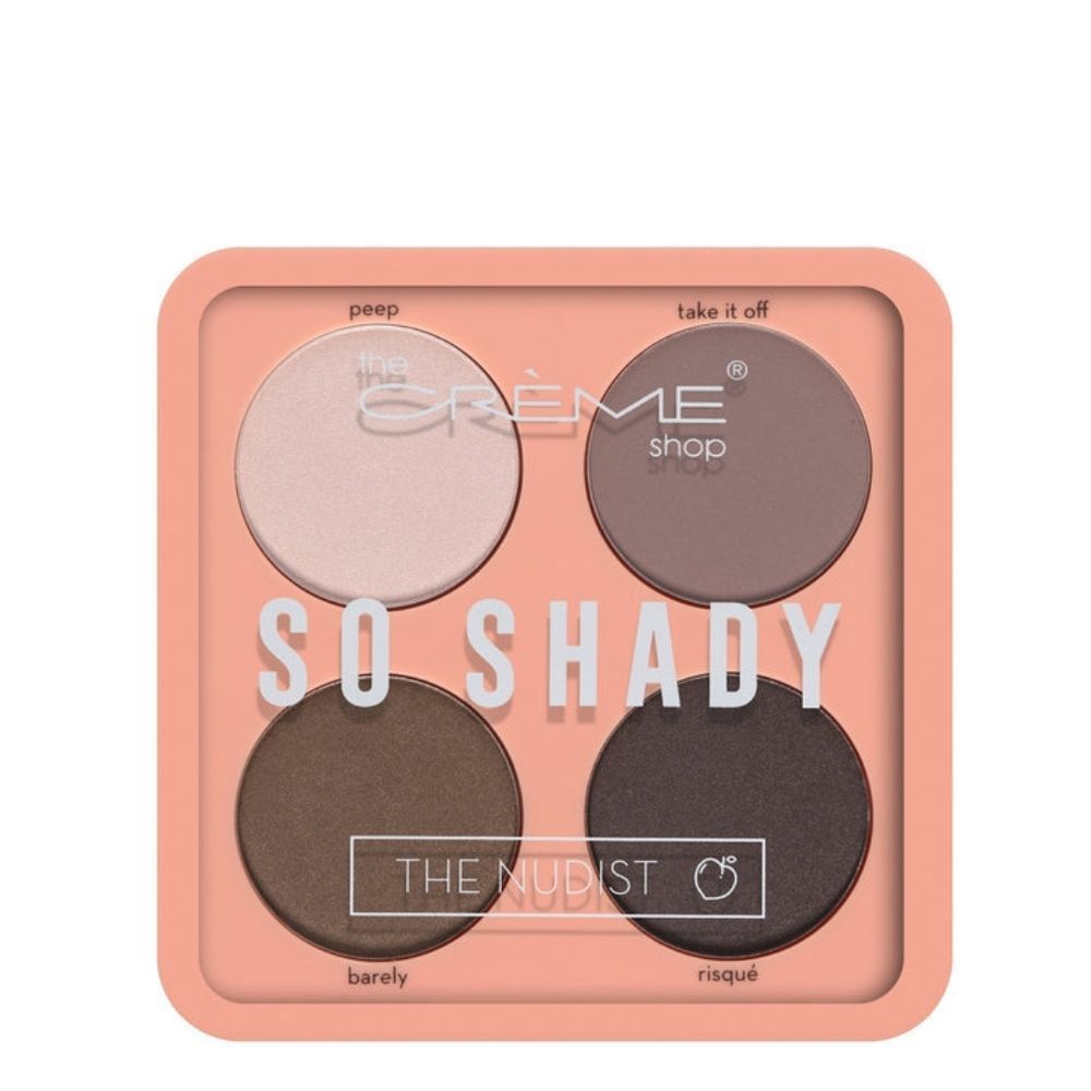 The crème shop -- So Shaddy The Nudist Eyeshadow Pallet